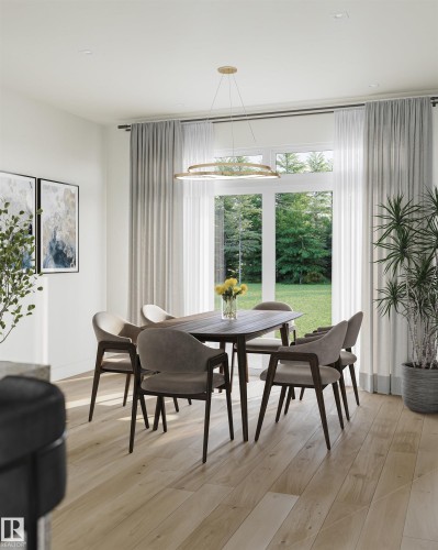 14344 92A Avenue, Edmonton, AB - Indoor Photo Showing Dining Room