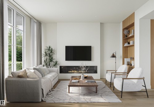 14344 92A Avenue, Edmonton, AB - Indoor Photo Showing Living Room
