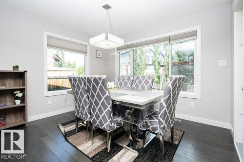 1007 158 Street, Edmonton, AB - Indoor Photo Showing Dining Room