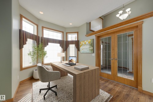 96 Linksview Drive, Spruce Grove, AB - Indoor Photo Showing Office