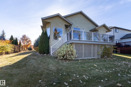 96 Linksview Drive, Spruce Grove, AB - Outdoor With Deck Patio Veranda