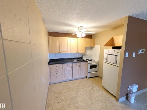 105 10616 156 Street, Edmonton, AB - Indoor Photo Showing Kitchen
