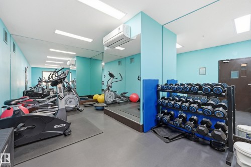 411 304 Ambleside Link Link, Edmonton, AB - Indoor Photo Showing Gym Room