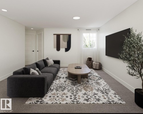 5033 Cawsey Link Sw, Edmonton, AB - Indoor Photo Showing Living Room