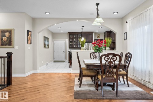 10516 158 Street, Edmonton, AB - Indoor Photo Showing Dining Room