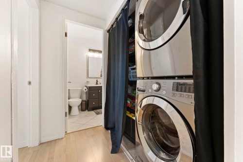 402 3835 107 Street, Edmonton, AB - Indoor Photo Showing Laundry Room