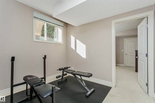 1518 Haswell Close, Edmonton, AB - Indoor Photo Showing Gym Room