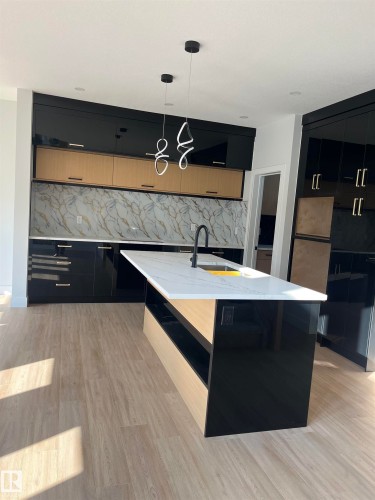 15012 15 Street, Edmonton, AB - Indoor Photo Showing Kitchen