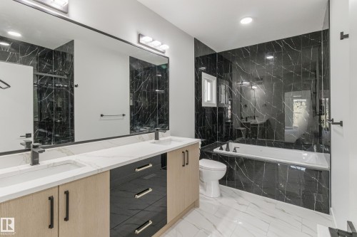 15012 15 Street, Edmonton, AB - Indoor Photo Showing Bathroom