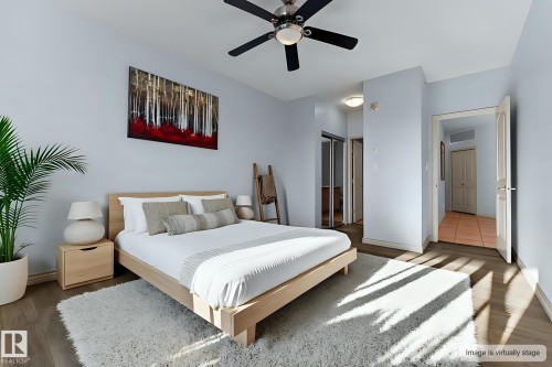 302 2503 Hanna Crescent, Edmonton, AB - Indoor Photo Showing Bedroom