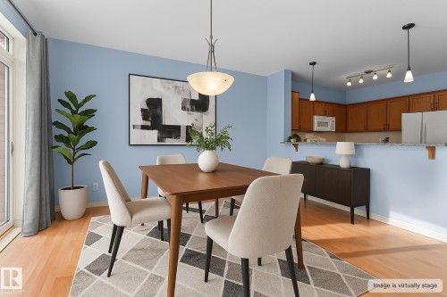 302 2503 Hanna Crescent, Edmonton, AB - Indoor Photo Showing Dining Room