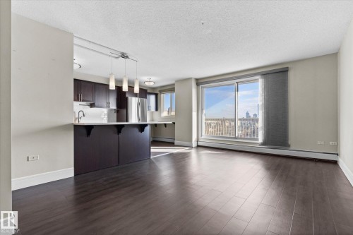 1203 10150 117 Street, Edmonton, AB - Indoor Photo Showing Kitchen