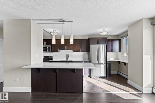 1203 10150 117 Street, Edmonton, AB - Indoor Photo Showing Kitchen