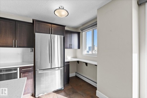 1203 10150 117 Street, Edmonton, AB - Indoor Photo Showing Kitchen