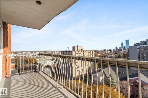 1203 10150 117 Street, Edmonton, AB - Outdoor With Balcony With Exterior