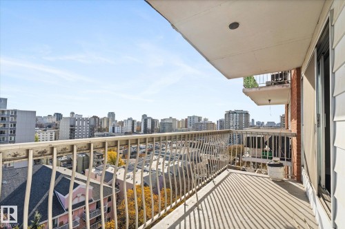 1203 10150 117 Street, Edmonton, AB - Outdoor With Balcony With Exterior