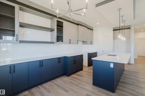 132 Mitchell Bend, Leduc, AB - Indoor Photo Showing Kitchen