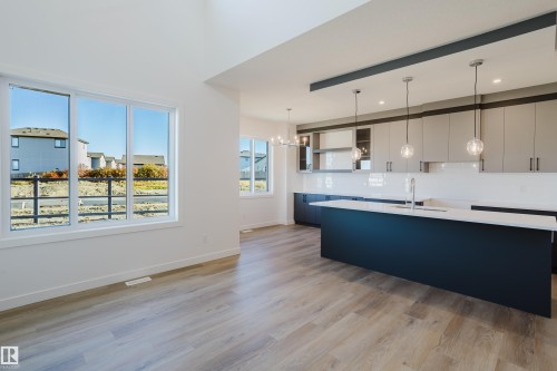 132 Mitchell Bend, Leduc, AB - Indoor Photo Showing Kitchen