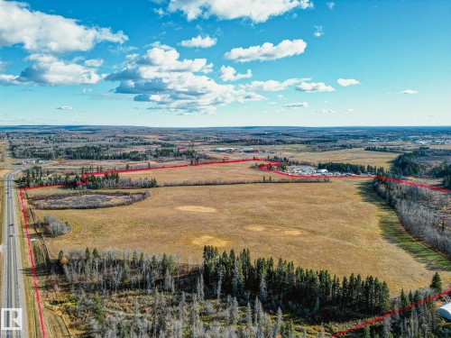 Overview of rural landscape featuring property boundaries highlighted - Highway  55 8 Avenue, Cold Lake, AB 