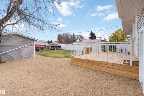 5039 49 Street, Gibbons, AB - Outdoor With Deck Patio Veranda With Exterior