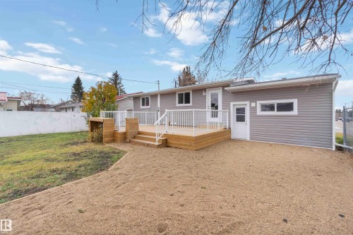 5039 49 Street, Gibbons, AB - Outdoor With Deck Patio Veranda