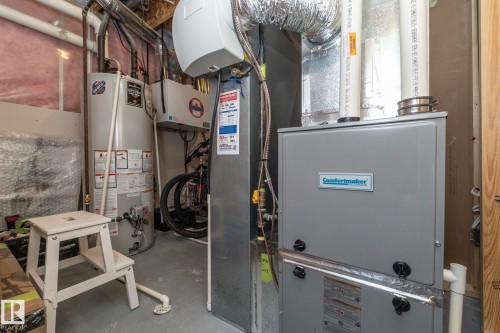 17147 49 Street, Edmonton, AB - Indoor Photo Showing Basement