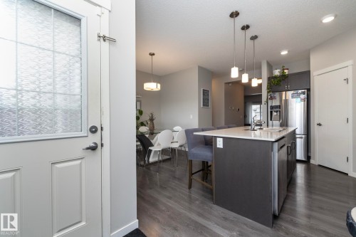 17147 49 Street, Edmonton, AB - Indoor Photo Showing Kitchen With Upgraded Kitchen