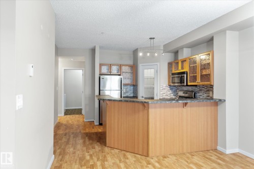 303 9910 111 Street, Edmonton, AB - Indoor Photo Showing Kitchen