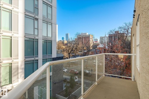 303 9910 111 Street, Edmonton, AB - Outdoor With Balcony With Exterior