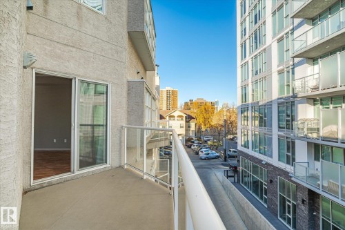 303 9910 111 Street, Edmonton, AB - Outdoor With Balcony With Exterior