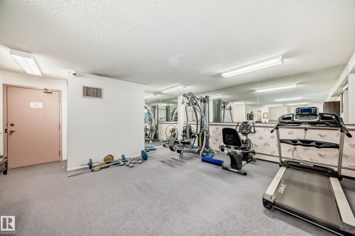 117 15503 106 Street, Edmonton, AB - Indoor Photo Showing Gym Room