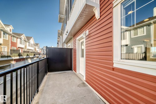 60 903 Crystallina Nera Way, Edmonton, AB - Outdoor With Balcony With Exterior