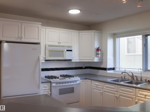 9130 77 Avenue, Edmonton, AB - Indoor Photo Showing Kitchen With Double Sink