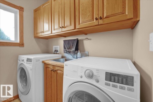 24703 Meridian Street, Edmonton, AB - Indoor Photo Showing Laundry Room