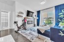 203 812 Welsh Drive, Edmonton, AB  - Indoor With Fireplace 