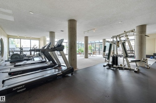 301 9921 104 Street, Edmonton, AB - Indoor Photo Showing Gym Room