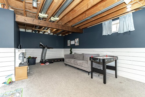 10703 95 Avenue, Morinville, AB - Indoor Photo Showing Basement