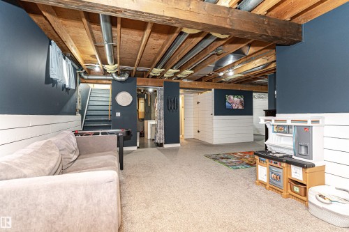 10703 95 Avenue, Morinville, AB - Indoor Photo Showing Basement
