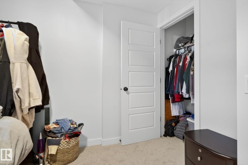 Walk in closet featuring light colored carpet - 382 Crystallina Nera Drive, Edmonton, AB - Indoor Photo Showing Other Room