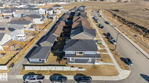 Aerial perspective of suburban area - 382 Crystallina Nera Drive, Edmonton, AB - Outdoor With View