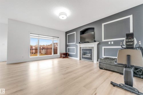 3319 18 Street, Edmonton, AB - Indoor With Fireplace