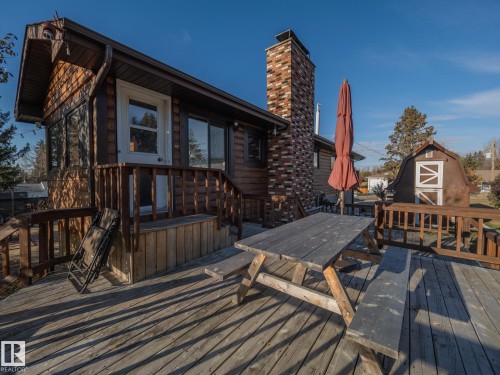 403 4 Street, Rural Lac Ste. Anne County, AB - Outdoor With Deck Patio Veranda