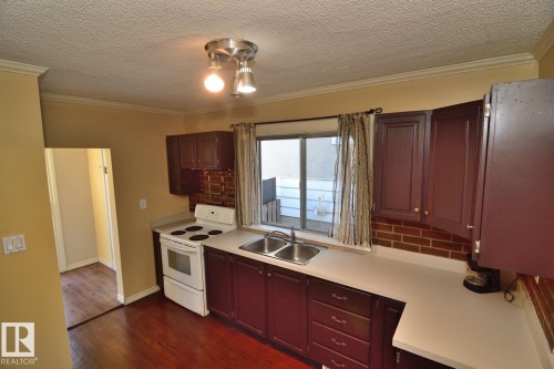11343 69 Street, Edmonton, AB - Indoor Photo Showing Kitchen With Double Sink