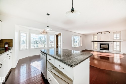 10315 175 Avenue, Edmonton, AB - Indoor Photo Showing Other Room With Fireplace