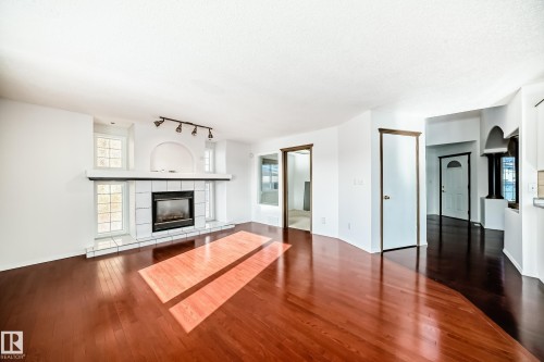 10315 175 Avenue, Edmonton, AB - Indoor Photo Showing Living Room With Fireplace
