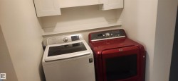 Washroom with washer and dryer - 