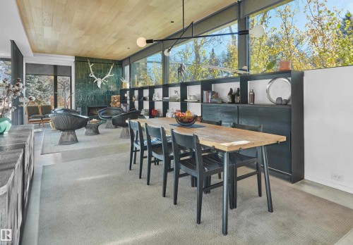 10204 130 Street, Edmonton, AB - Indoor Photo Showing Dining Room