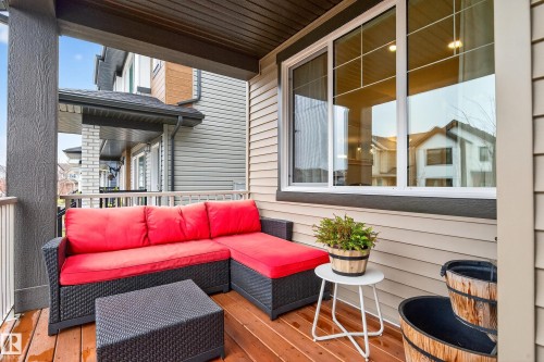 3847 Chrustawka Place, Edmonton, AB - Outdoor With Deck Patio Veranda With Exterior