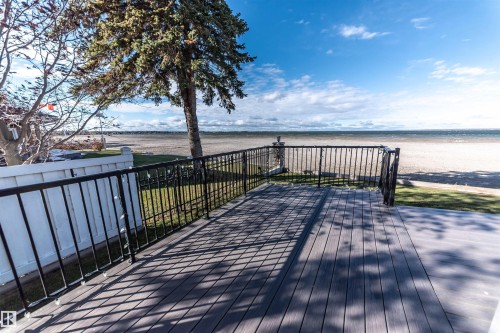 5123 51 Avenue, Rural Lac Ste. Anne County, AB - Outdoor With Body Of Water With Deck Patio Veranda With View