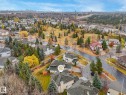 Aerial view of property's location featuring nearby suburban area - 316 Burton Road, Edmonton, AB  - Outdoor With View 